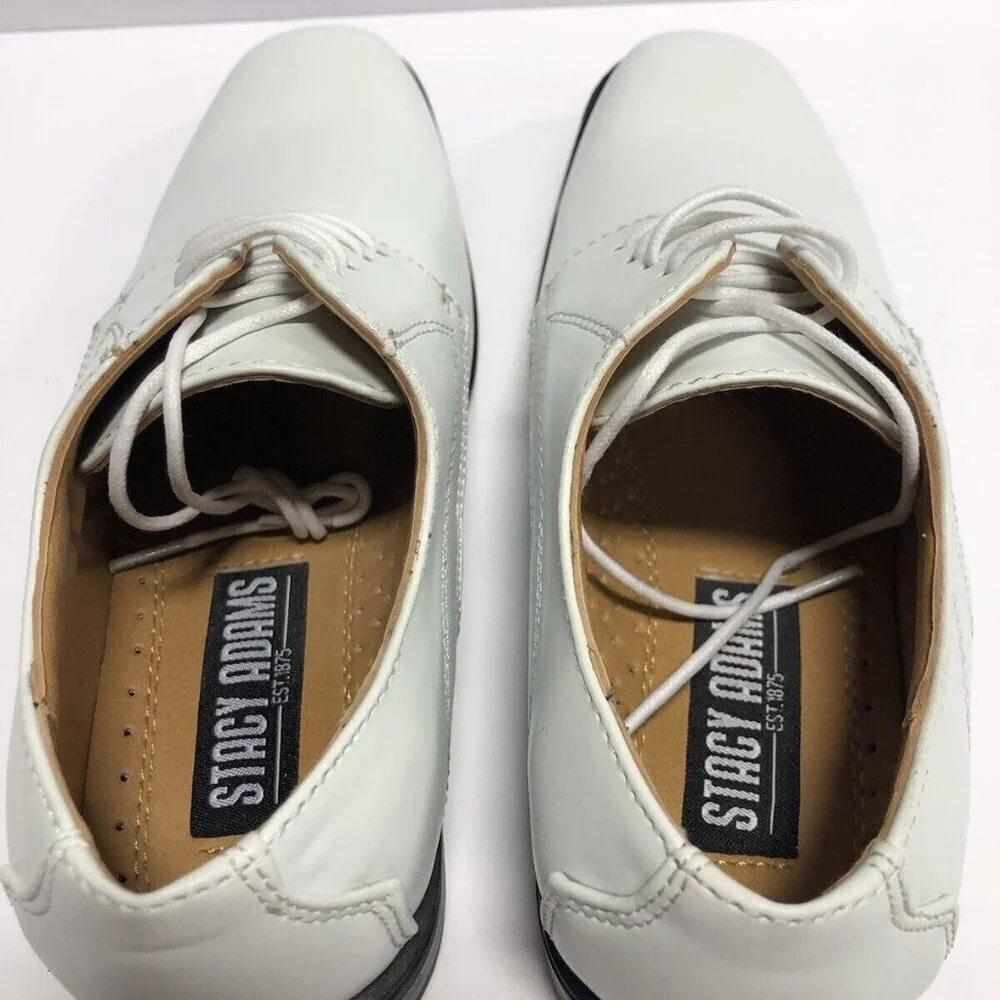 Stacy Adams Boys Carmichael Oxford Dress Shoe Boys’ Size 2.5 M Big Kid